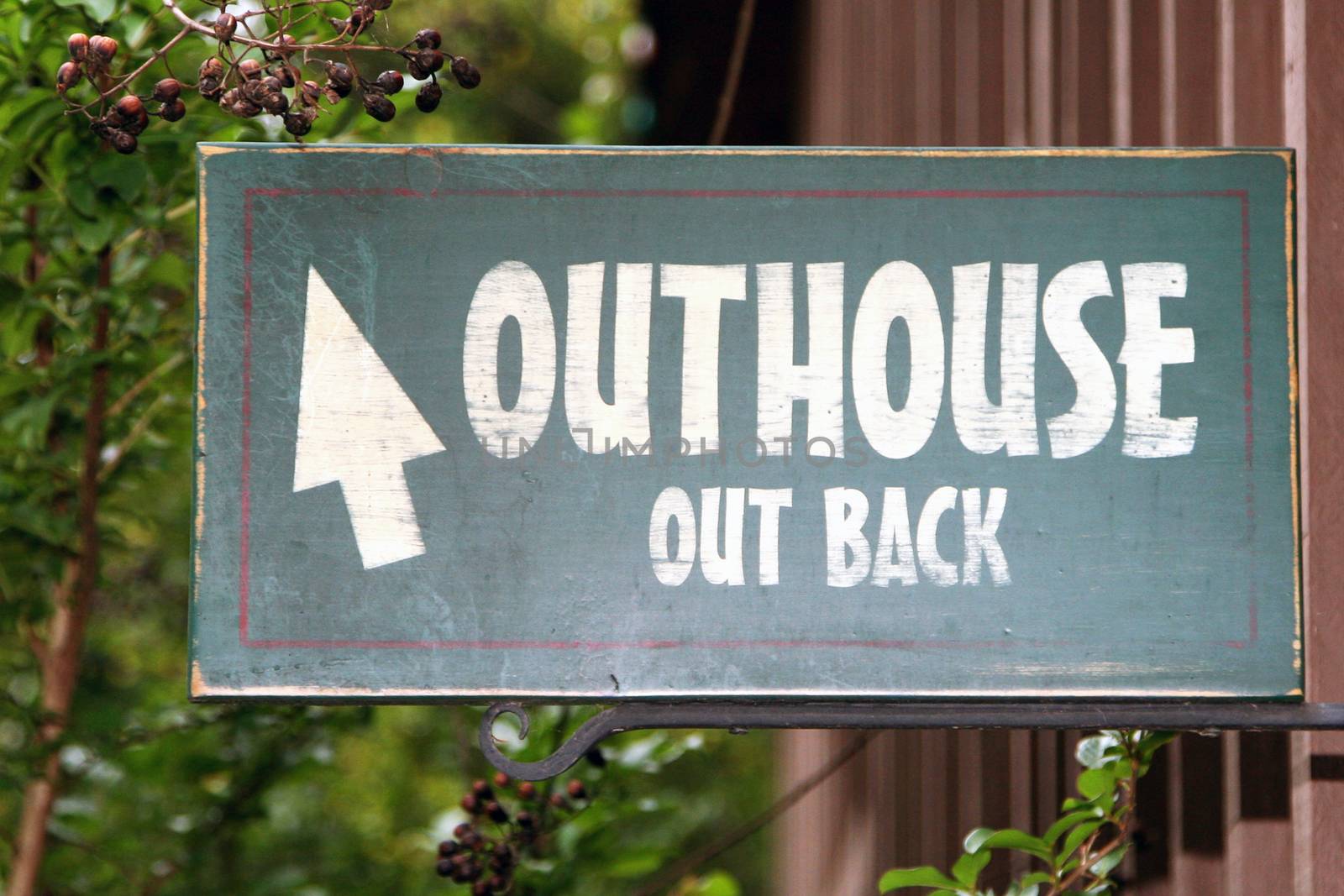 Outhouse sign by jimmartin