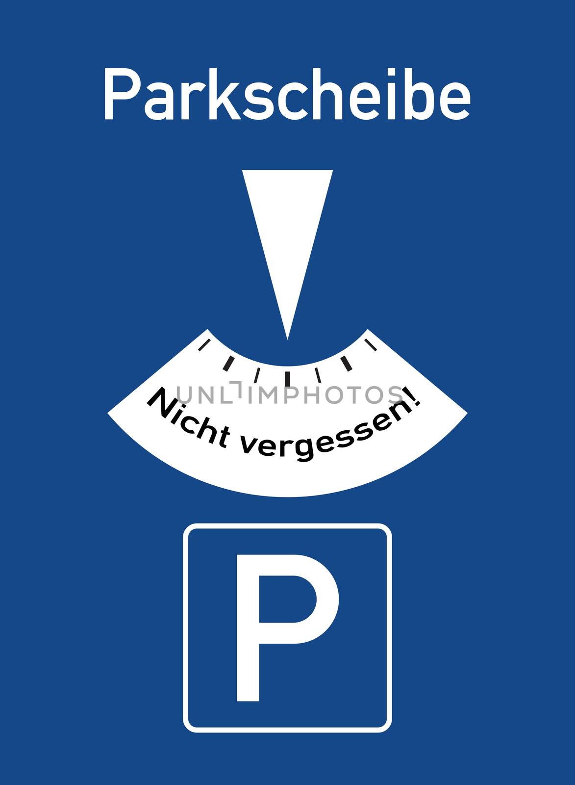 Parking disc by HdDesign