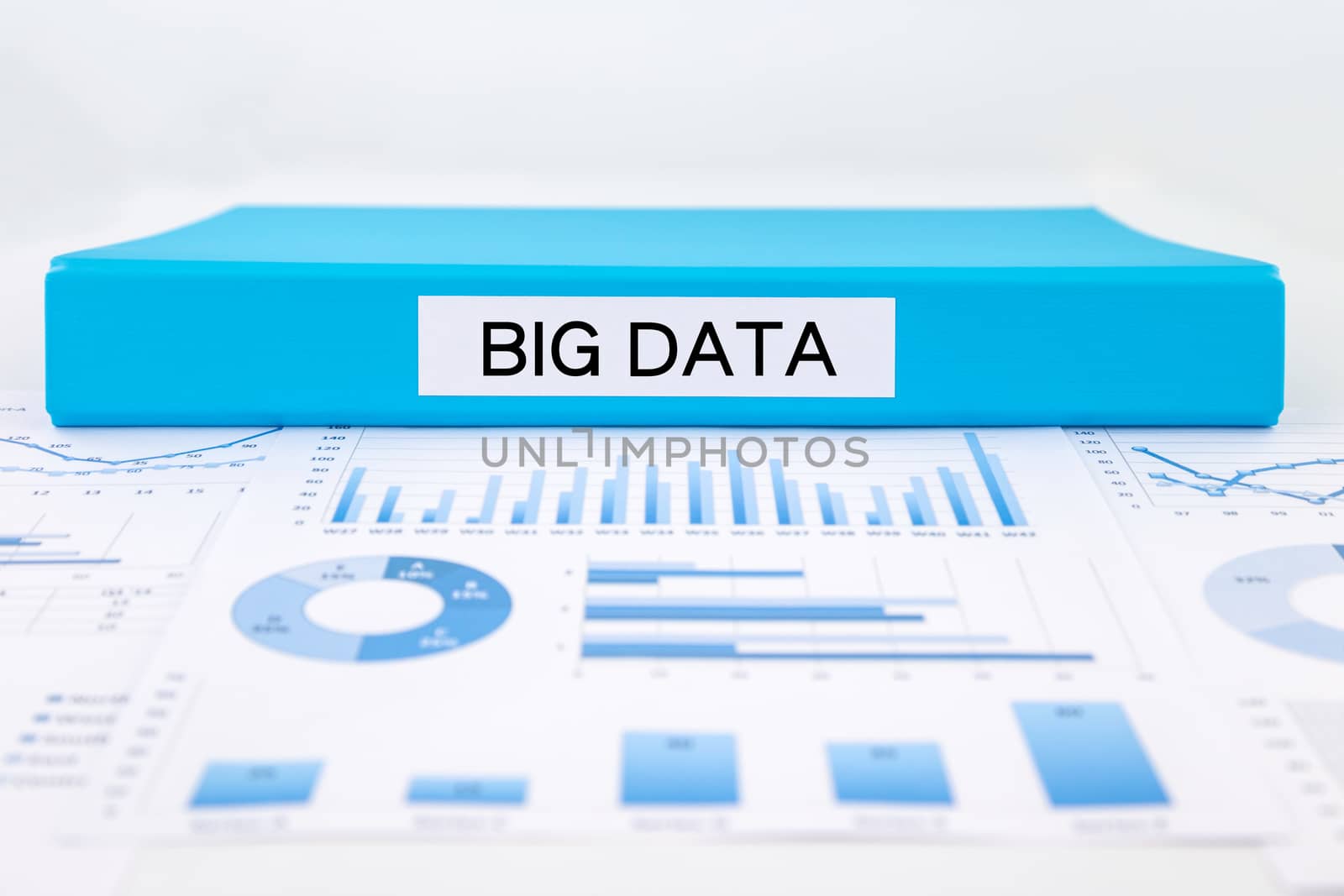 Big data documents, graphs, charts and research report by vinnstock