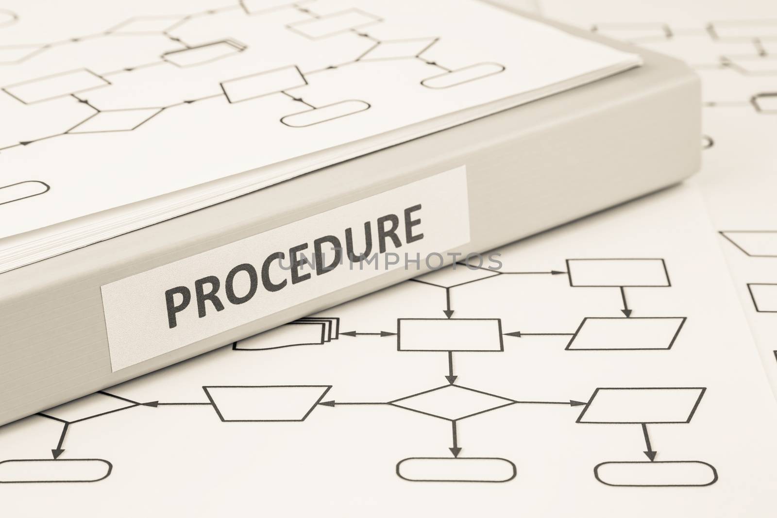 Procedure process concept for work instruction by vinnstock