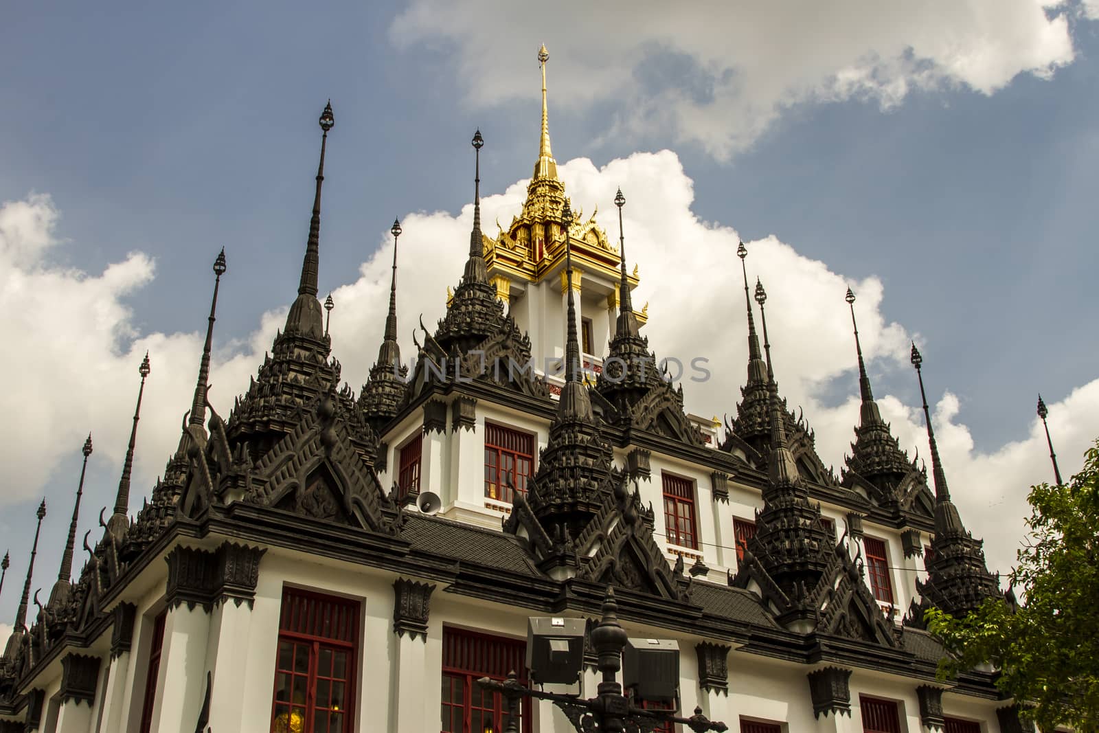 A buddhist temple in Bangkok, Thailand