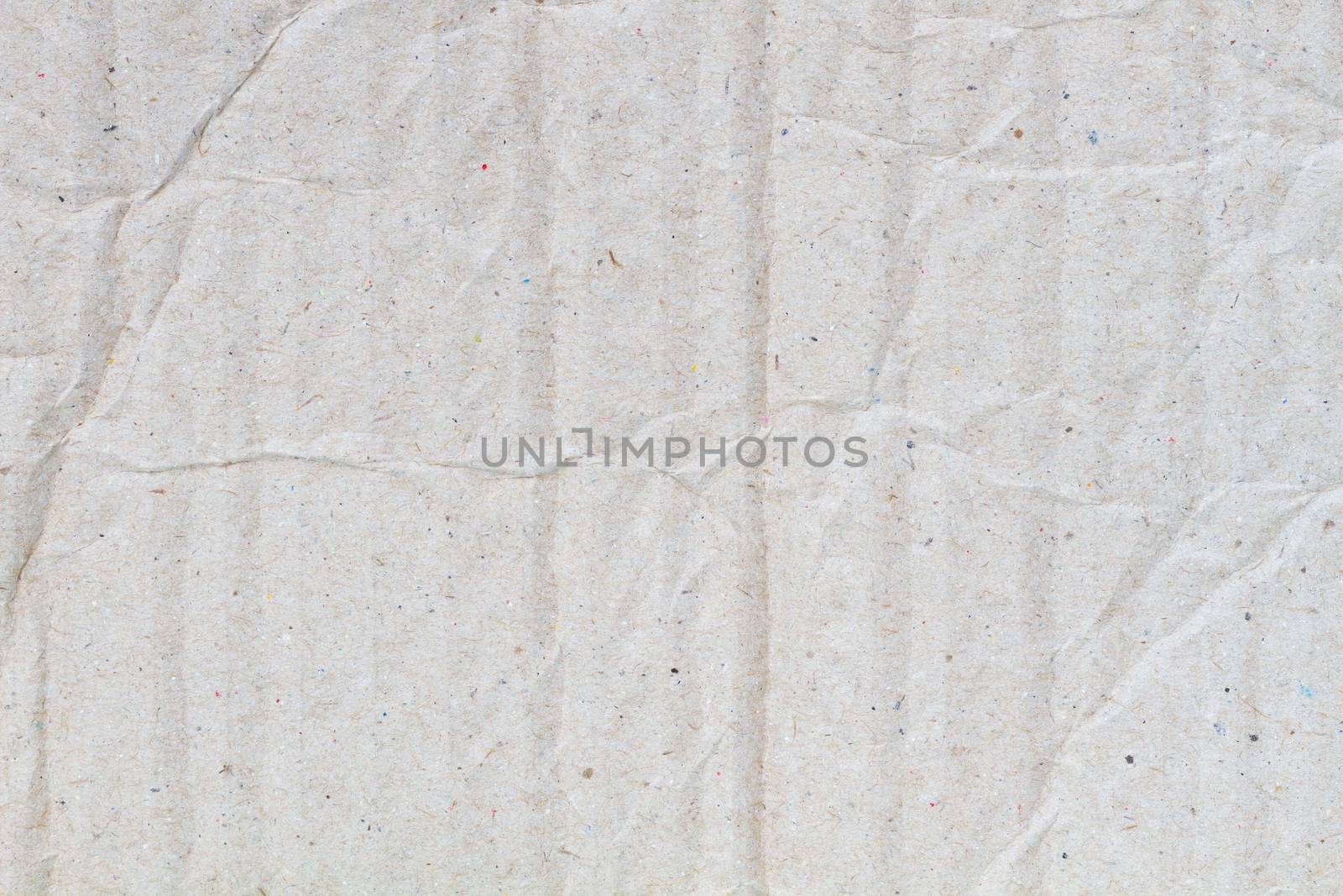 background of crumpled grey cardboard with texture
