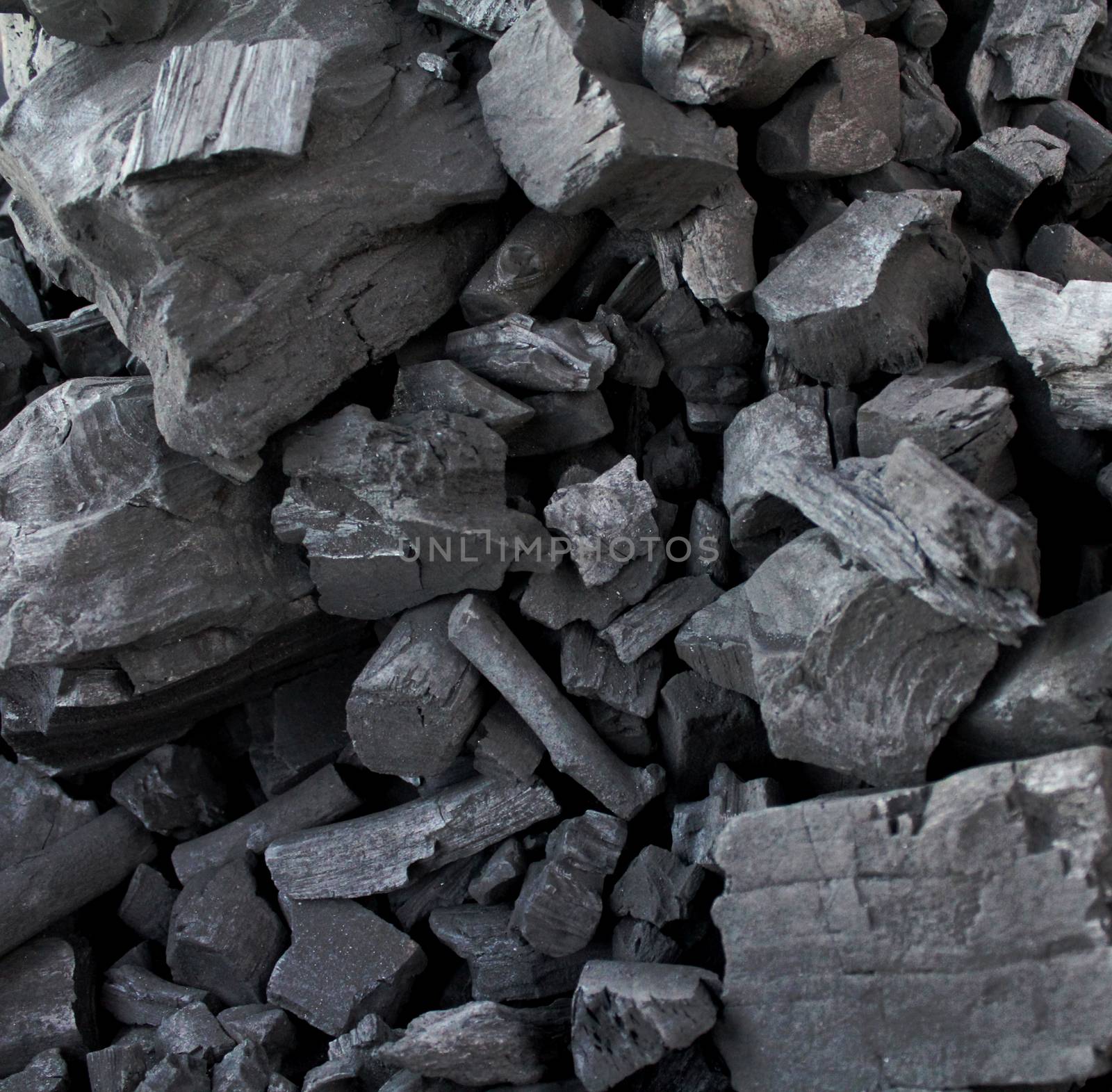 Pile of coal makes a cool pattern for a background.