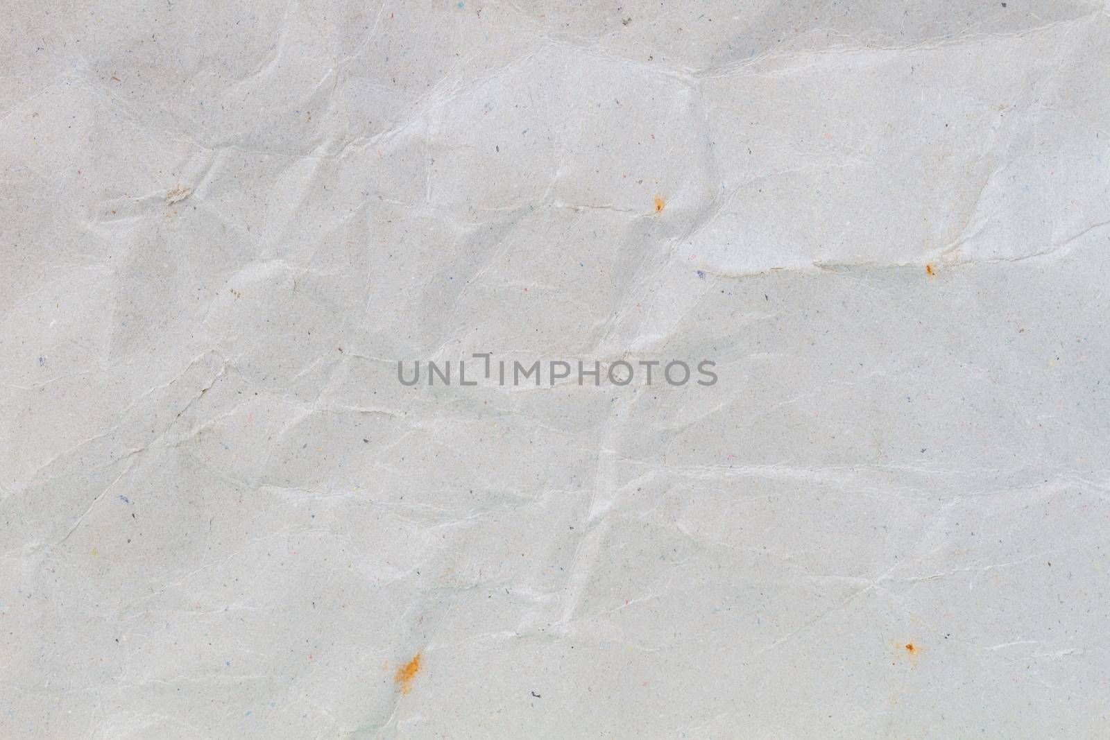 crumpled grey cardboard with background and texture