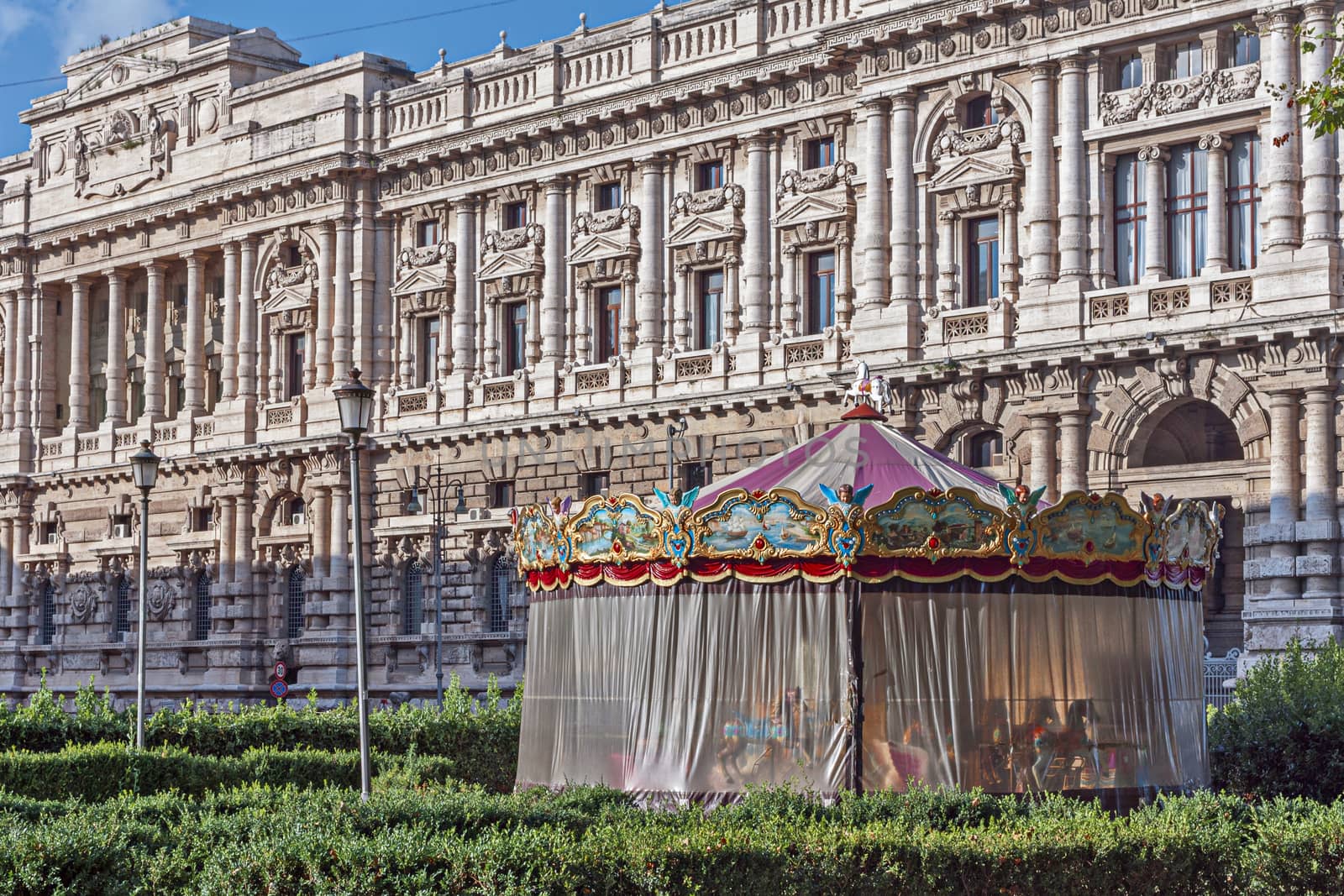 carousel forward palace of justice in rome