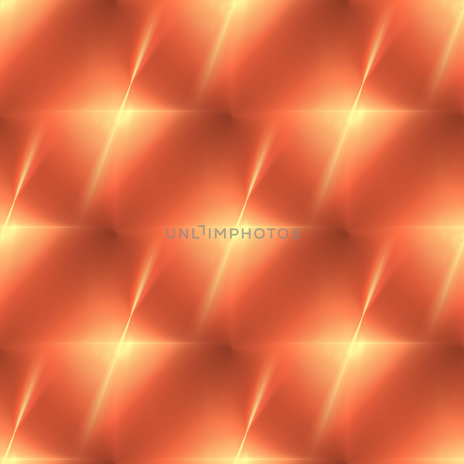 Fractal Orange Star by hlehnerer