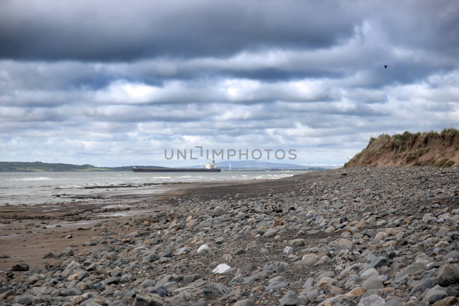 tanker at rocky beal beach by morrbyte