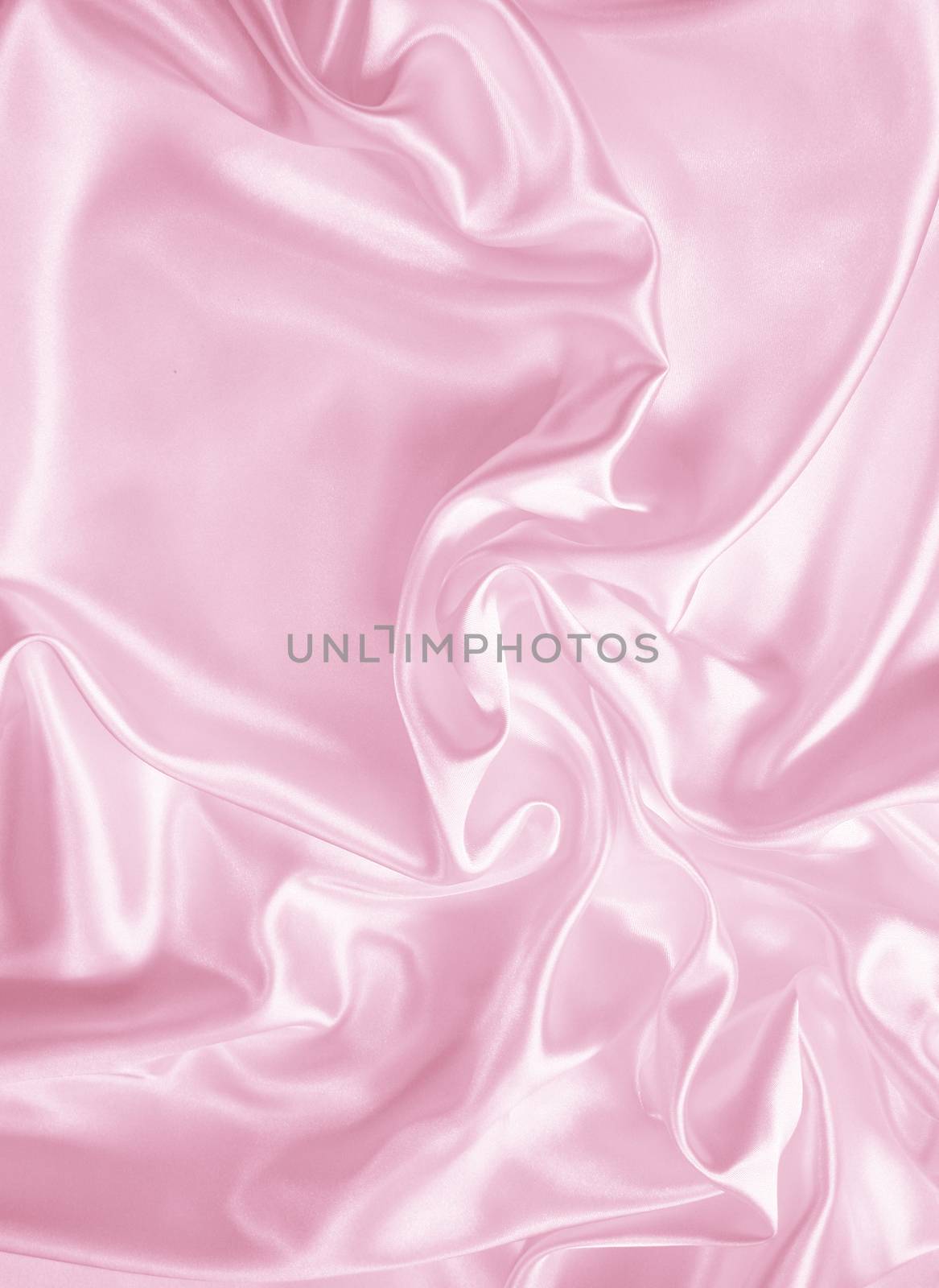 Smooth elegant pink silk as wedding background by oxanatravel