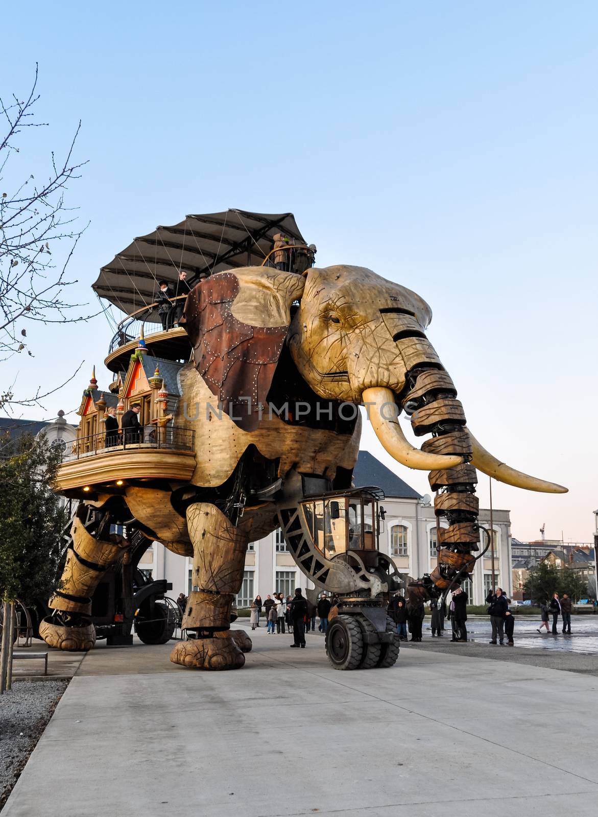 The Great Elephant  in Nantes by dutourdumonde