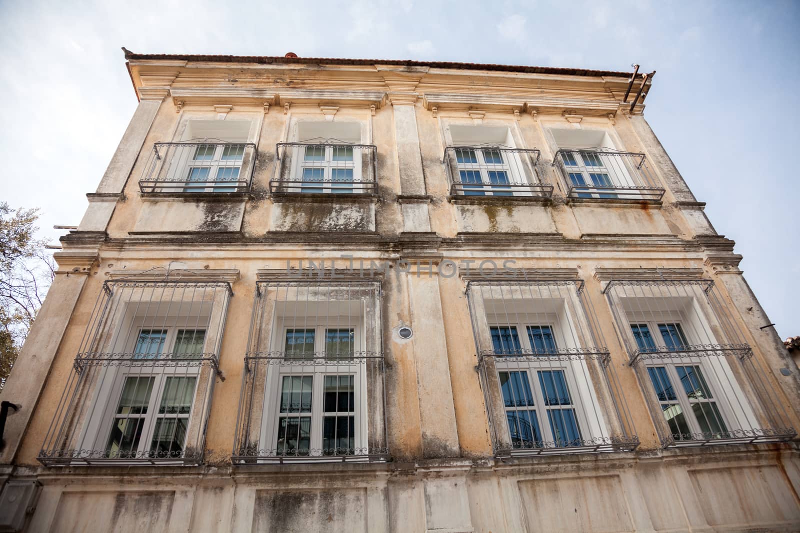 Old house, neoclassical in old village of Xanthi, Greece