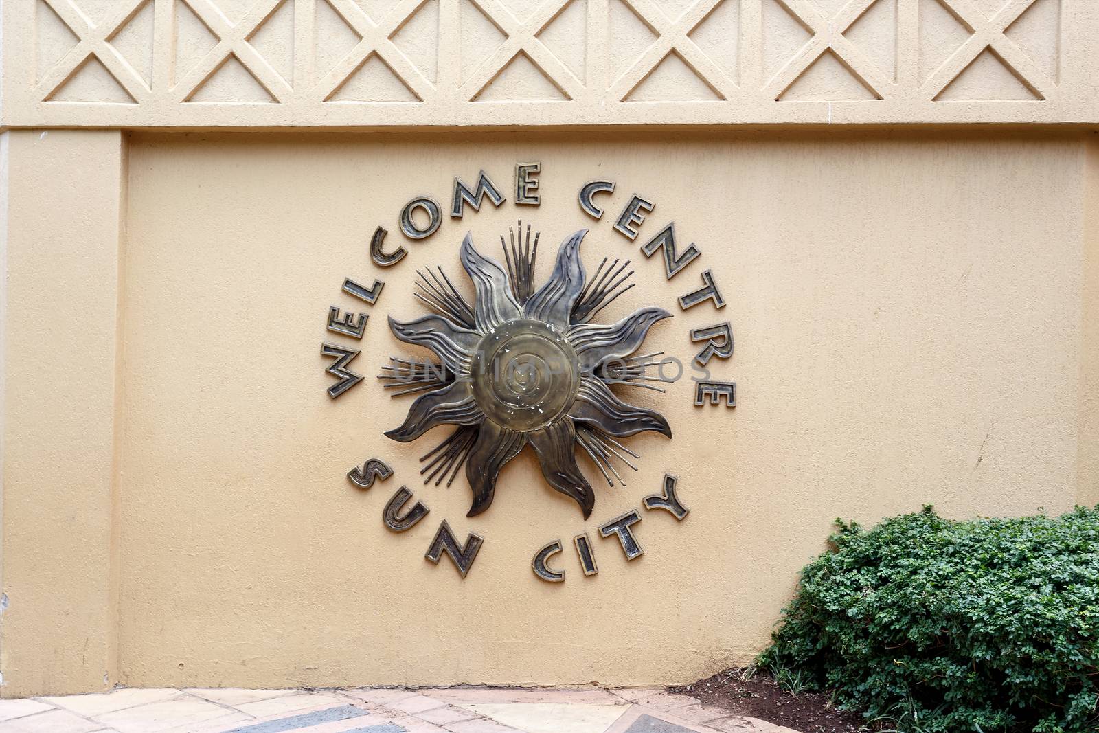 Entrance to Sun City, Luxury Resort town in South Africa, african Las Vegas