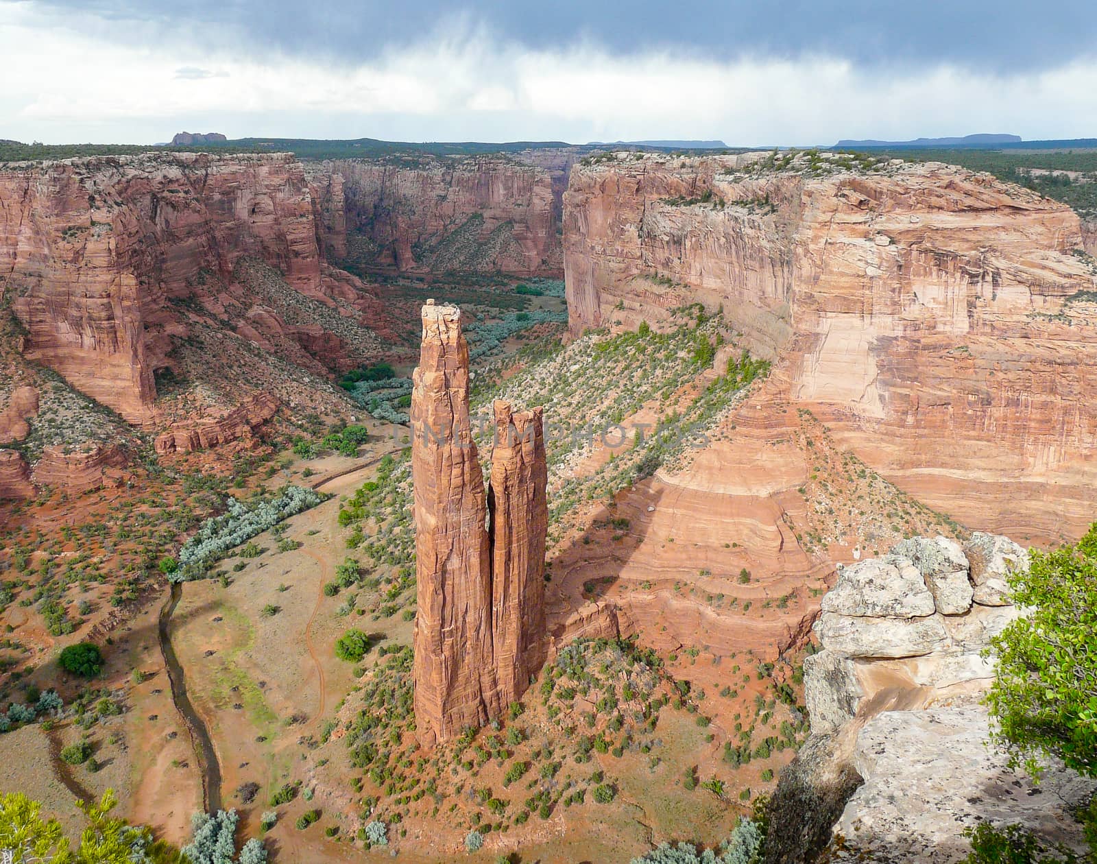 Tall pilars in Canyon de Chelly