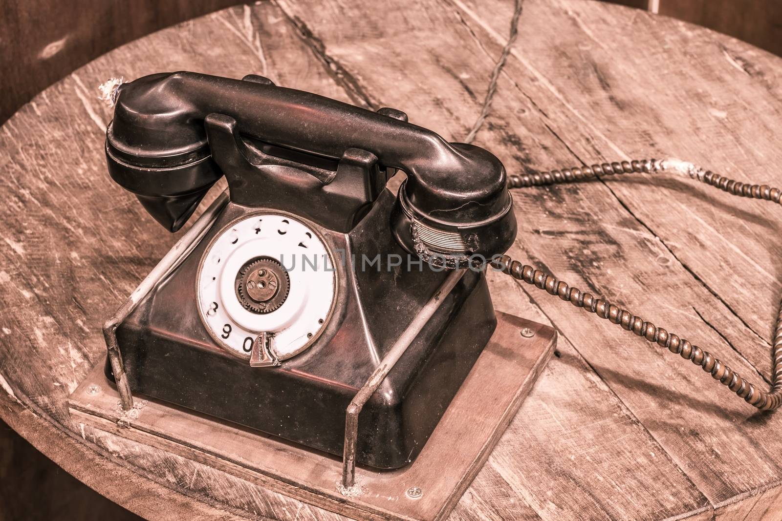 Vintage telephone by a3701027