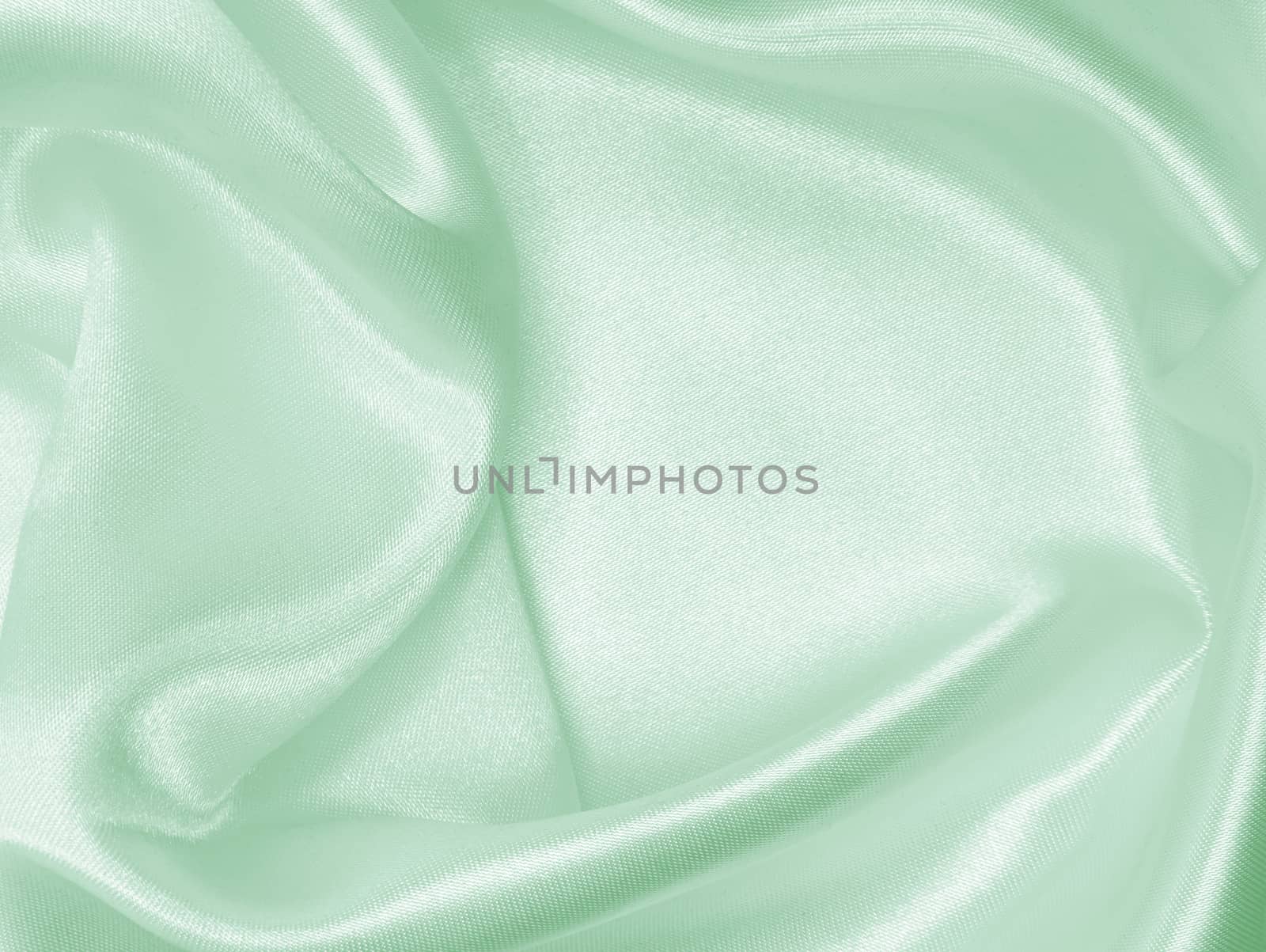 Smooth elegant green silk can use as wedding background