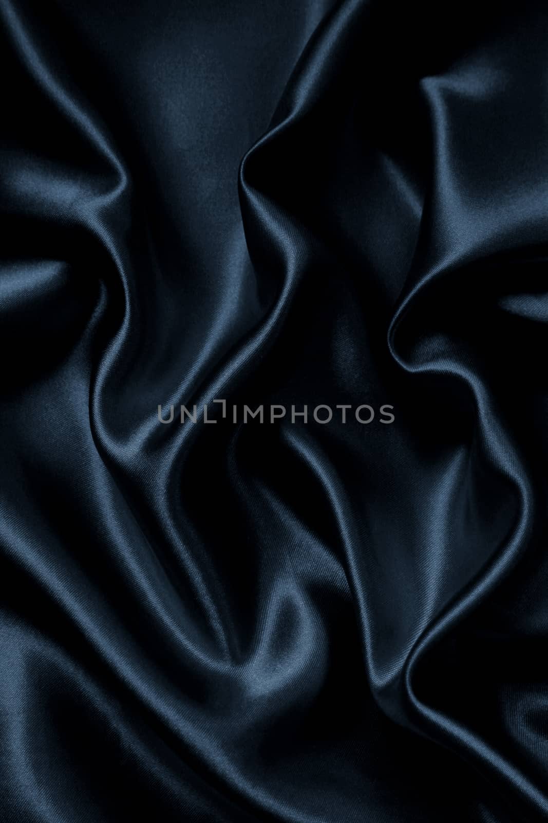 Smooth elegant black silk as background  by oxanatravel