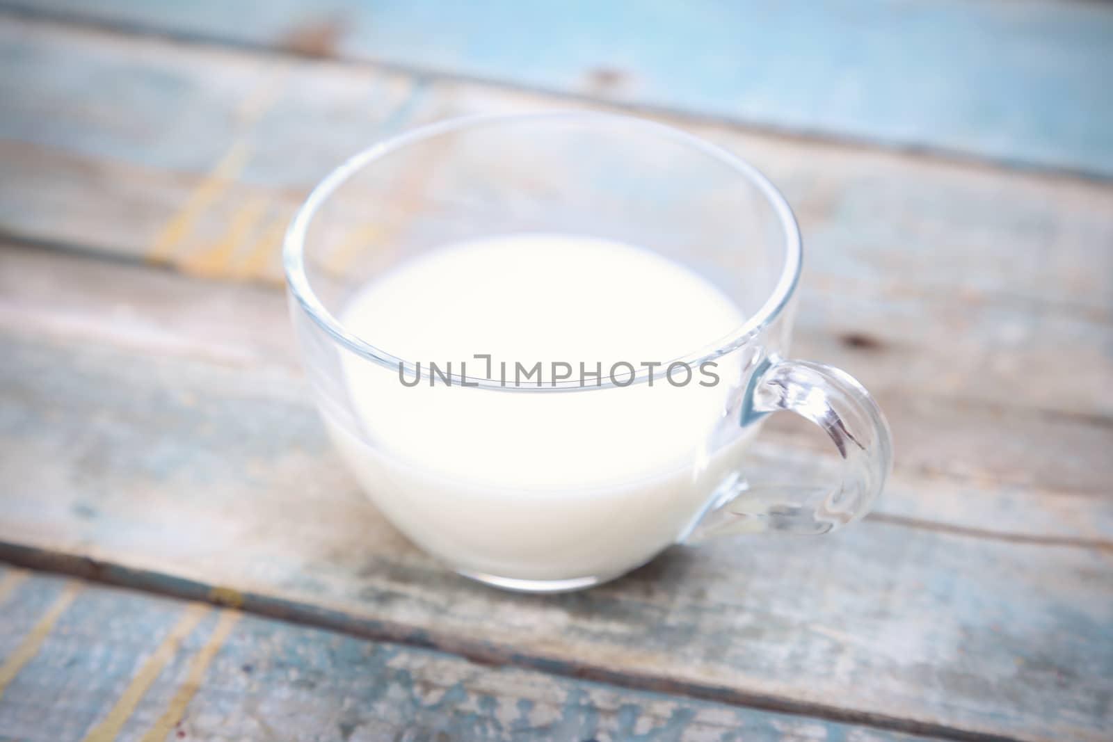 cup with milk by pil76