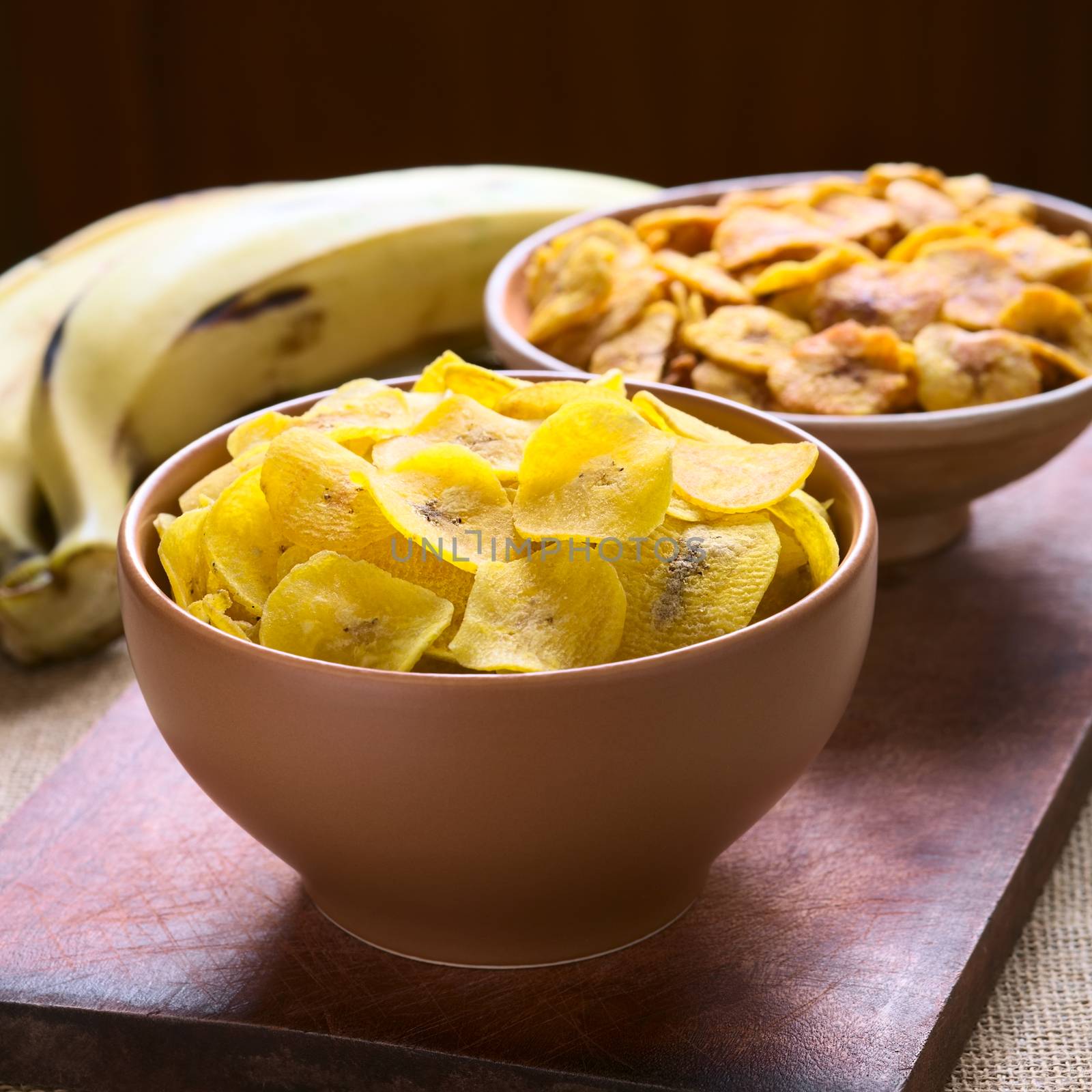 Salty and Sweet Plantain Chips by ildi