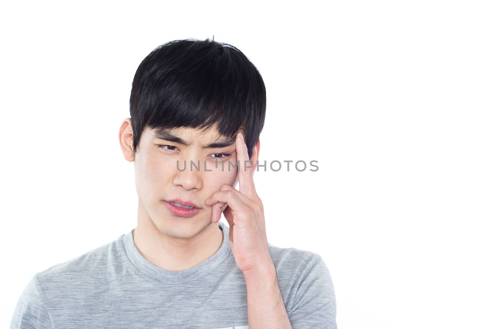 asian man studio portrait shot