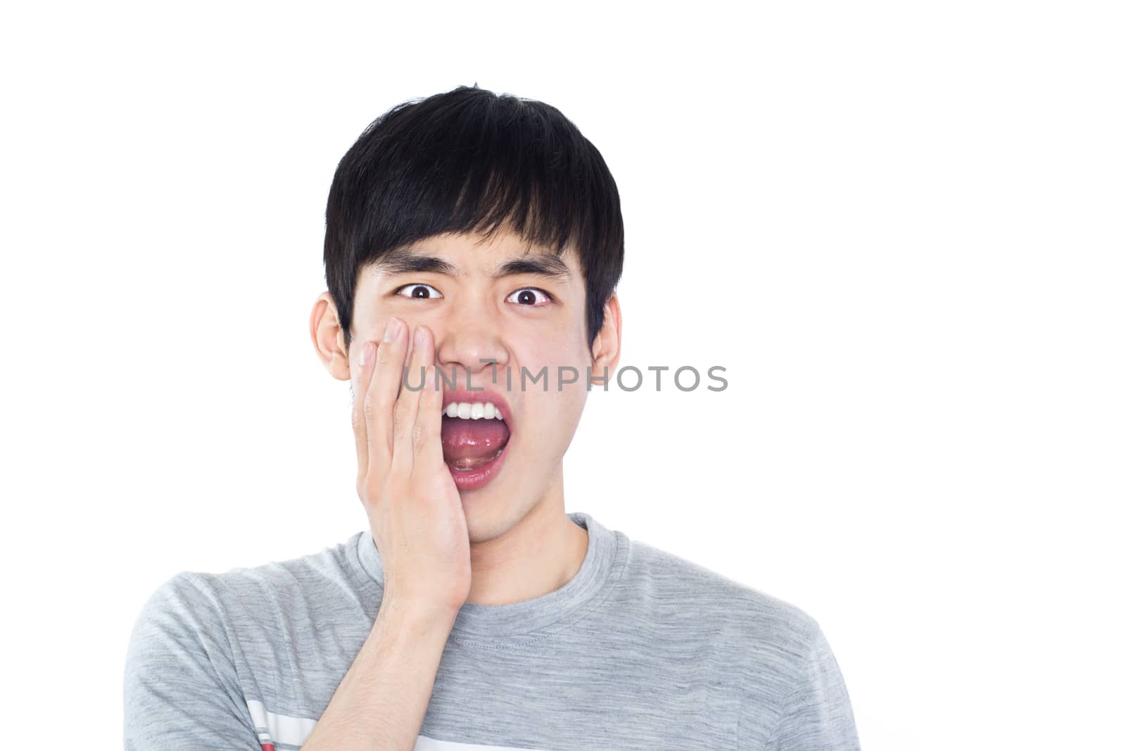 asian man studio portrait shot