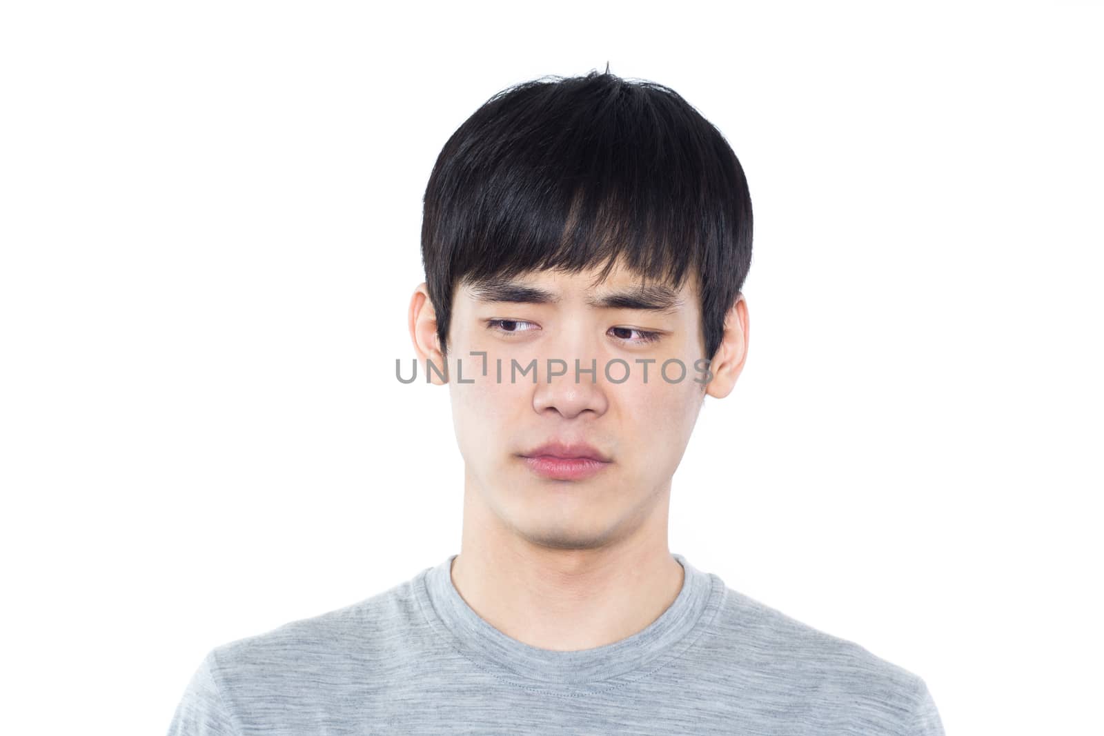 asian man studio portrait shot