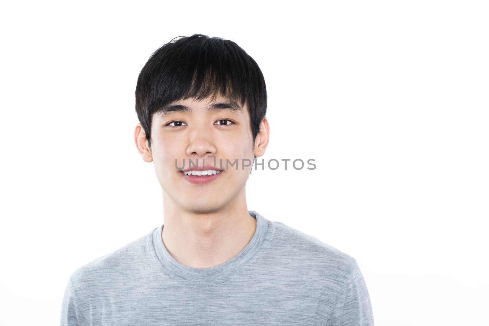 asian man studio portrait shot