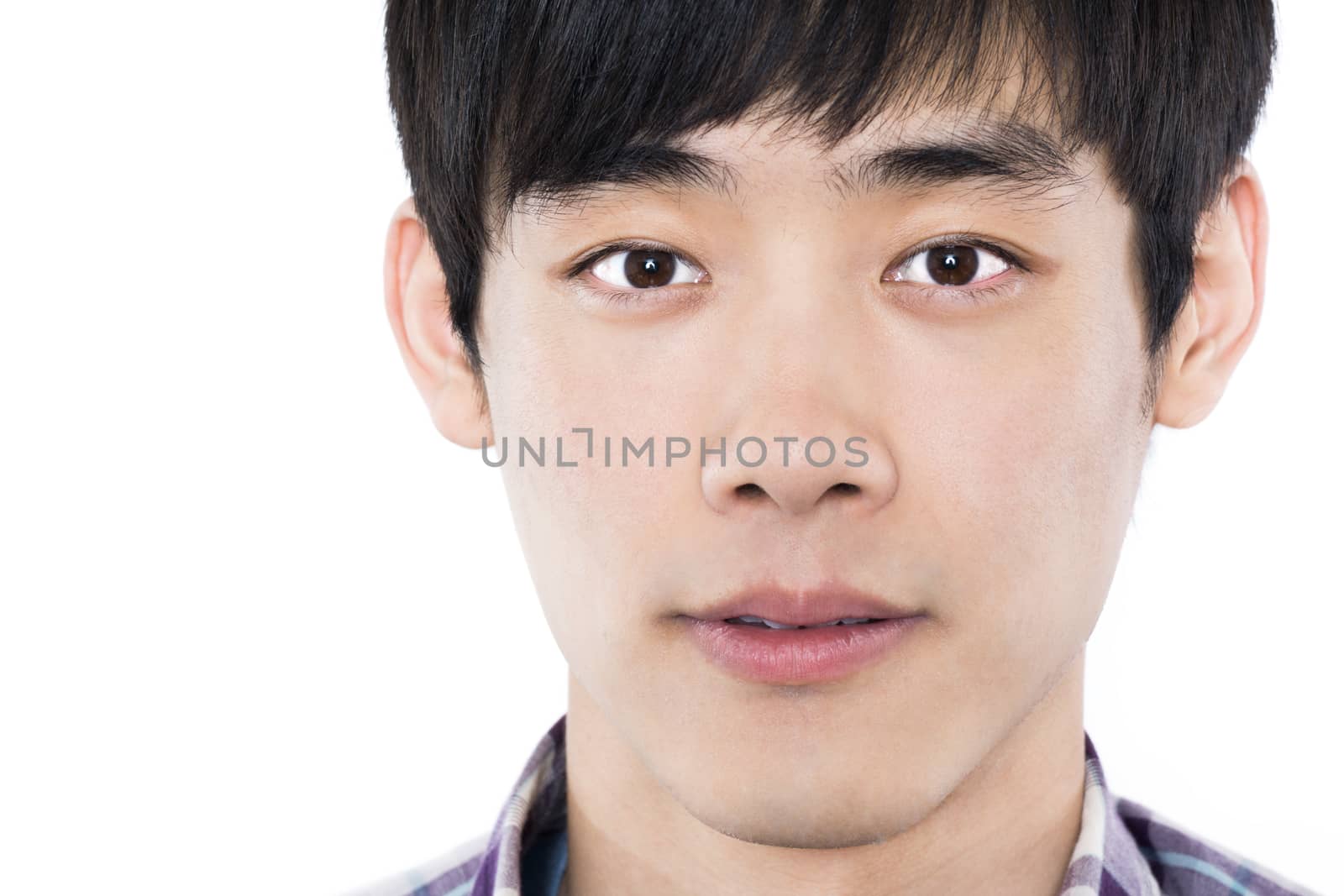 asian man studio portrait shot