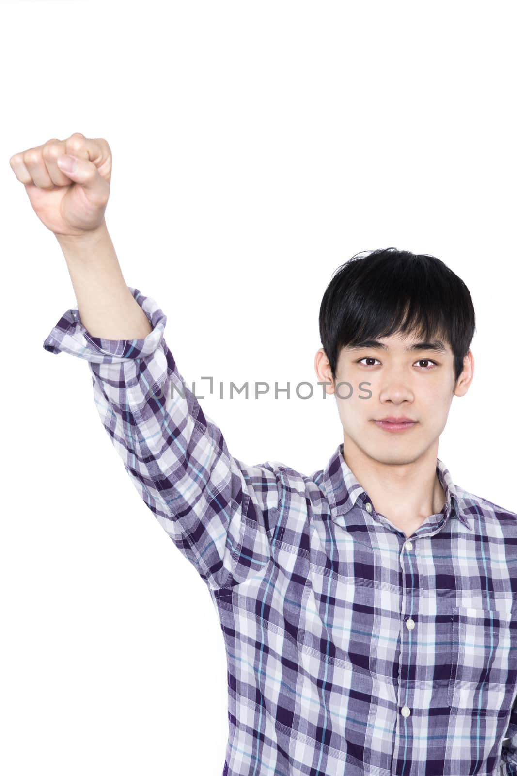 asian man studio portrait shot