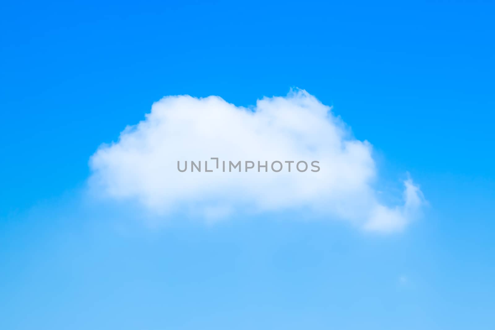 closeup cloud with blue sky