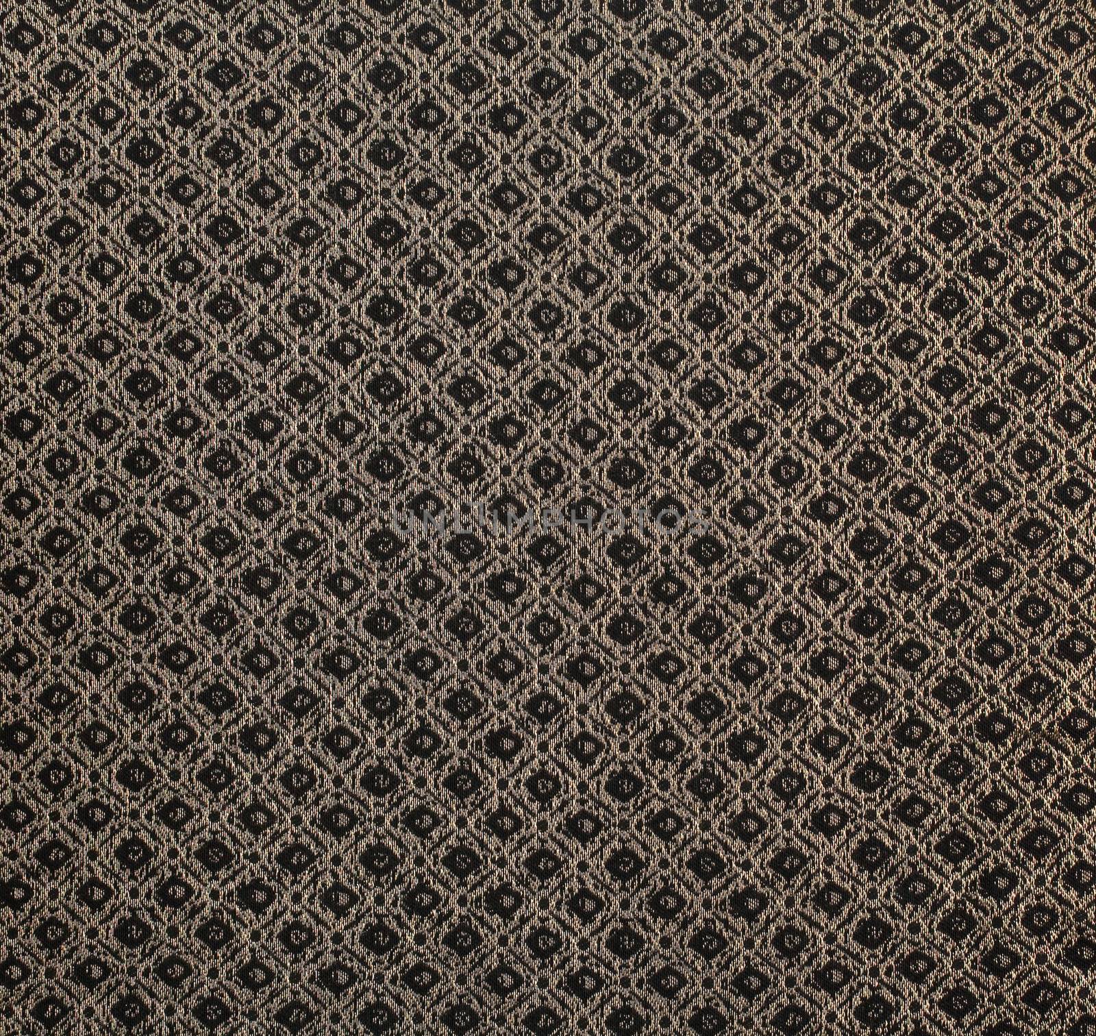 Pattern textile fabric material texture background closeup.