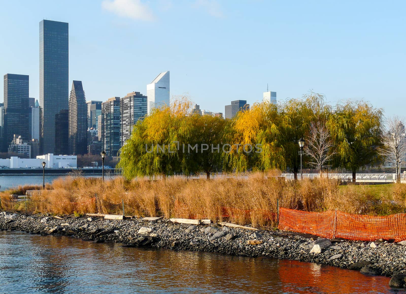 View at part of Manhattan from Hunters Point