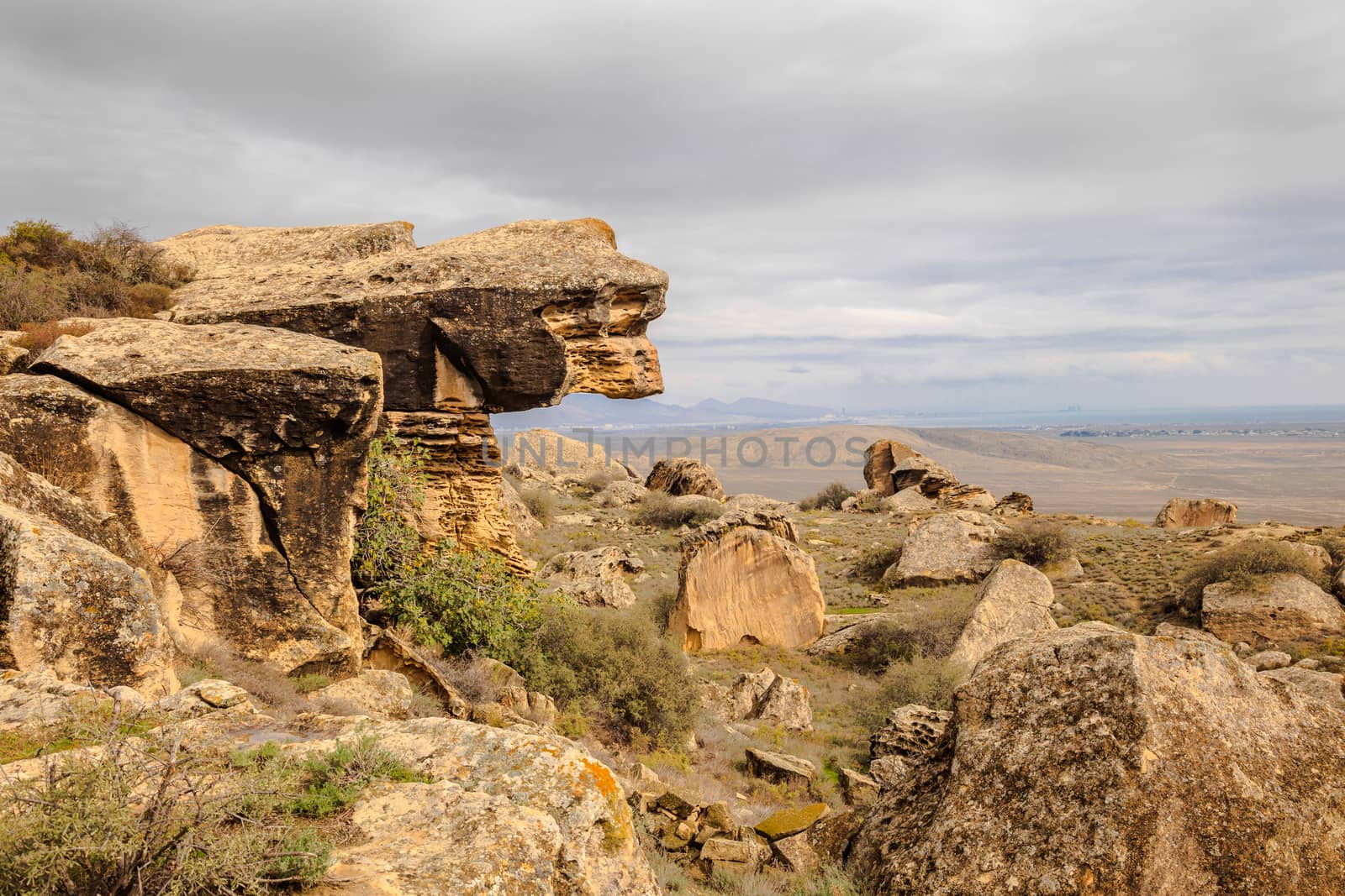 Gobustan Rock Art Culture Lanscape in Azerbaijan