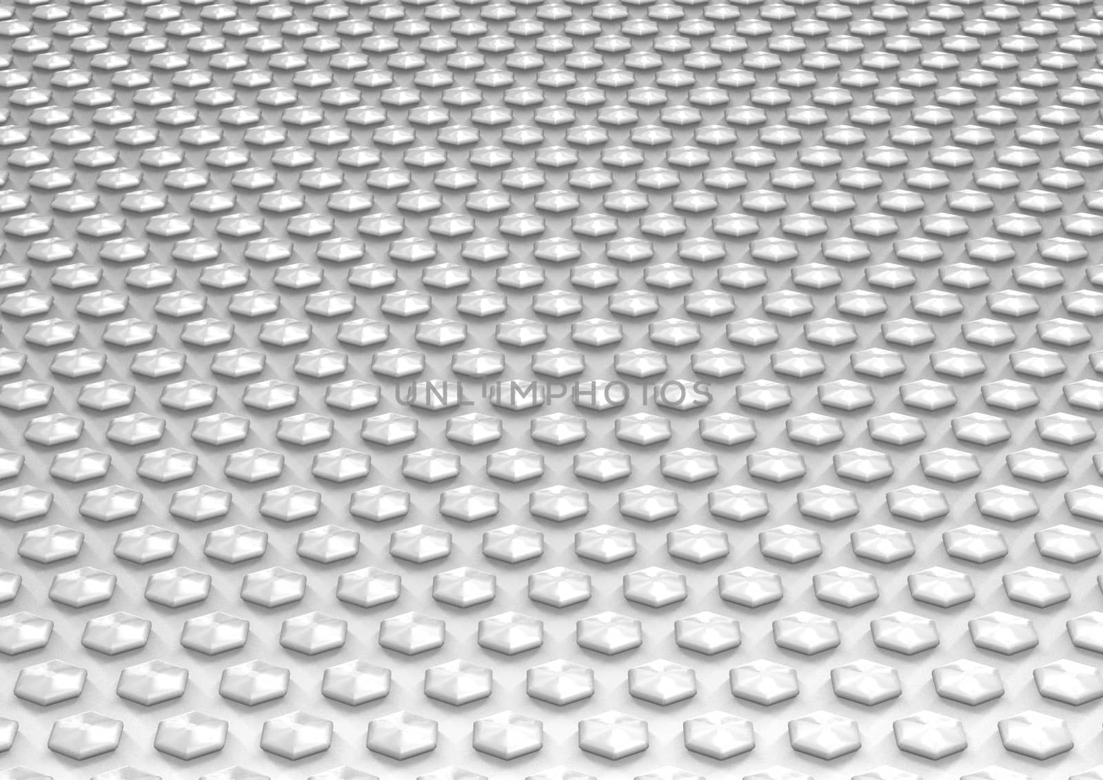 Abstract honeycomb background 3d illustration or backdrop.