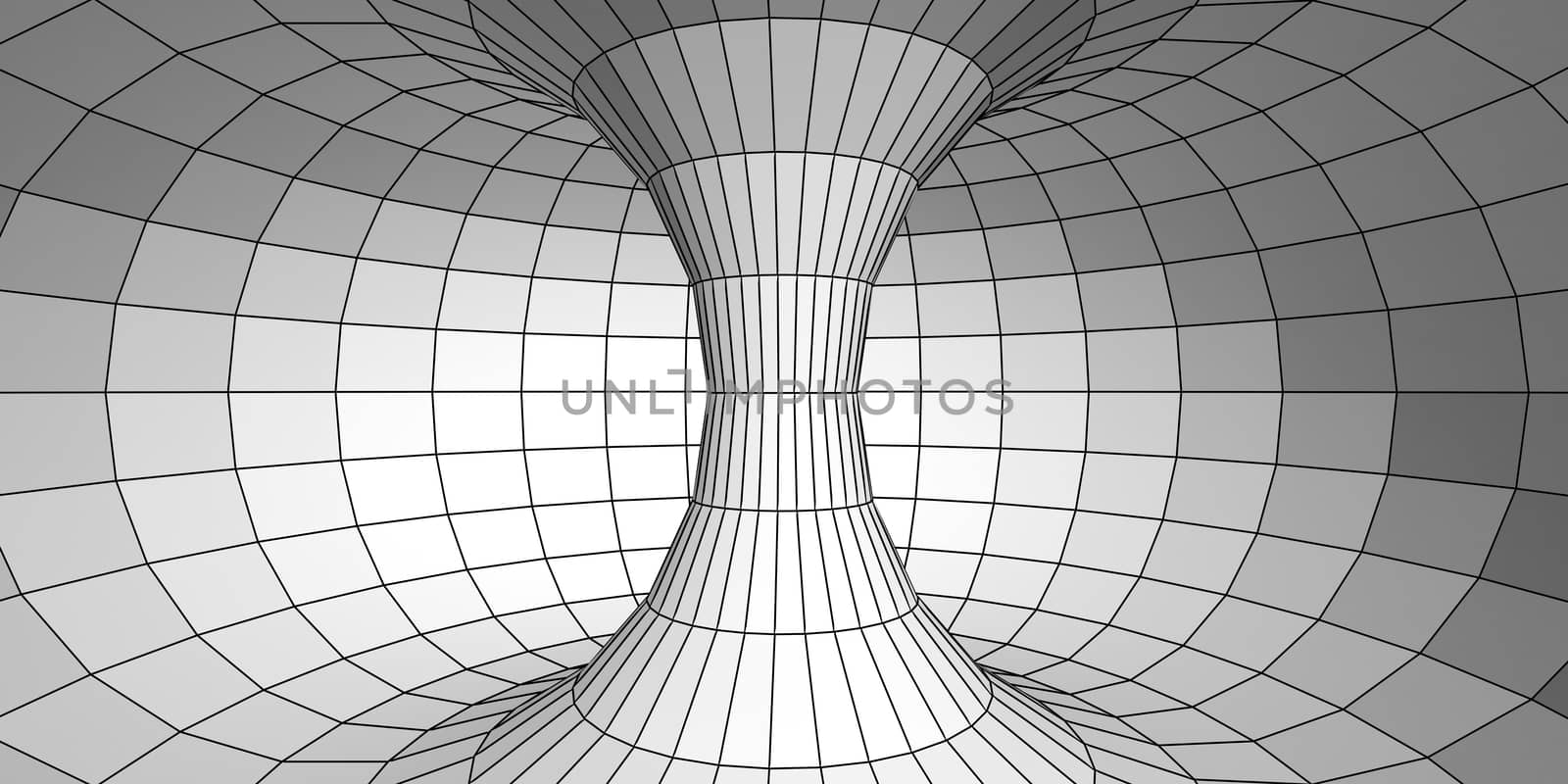 Three-dimensional model of torus with polygons by cherezoff