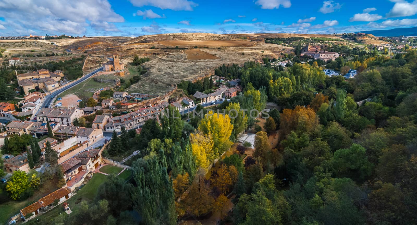 Rural and countryside Segovia, Spain.