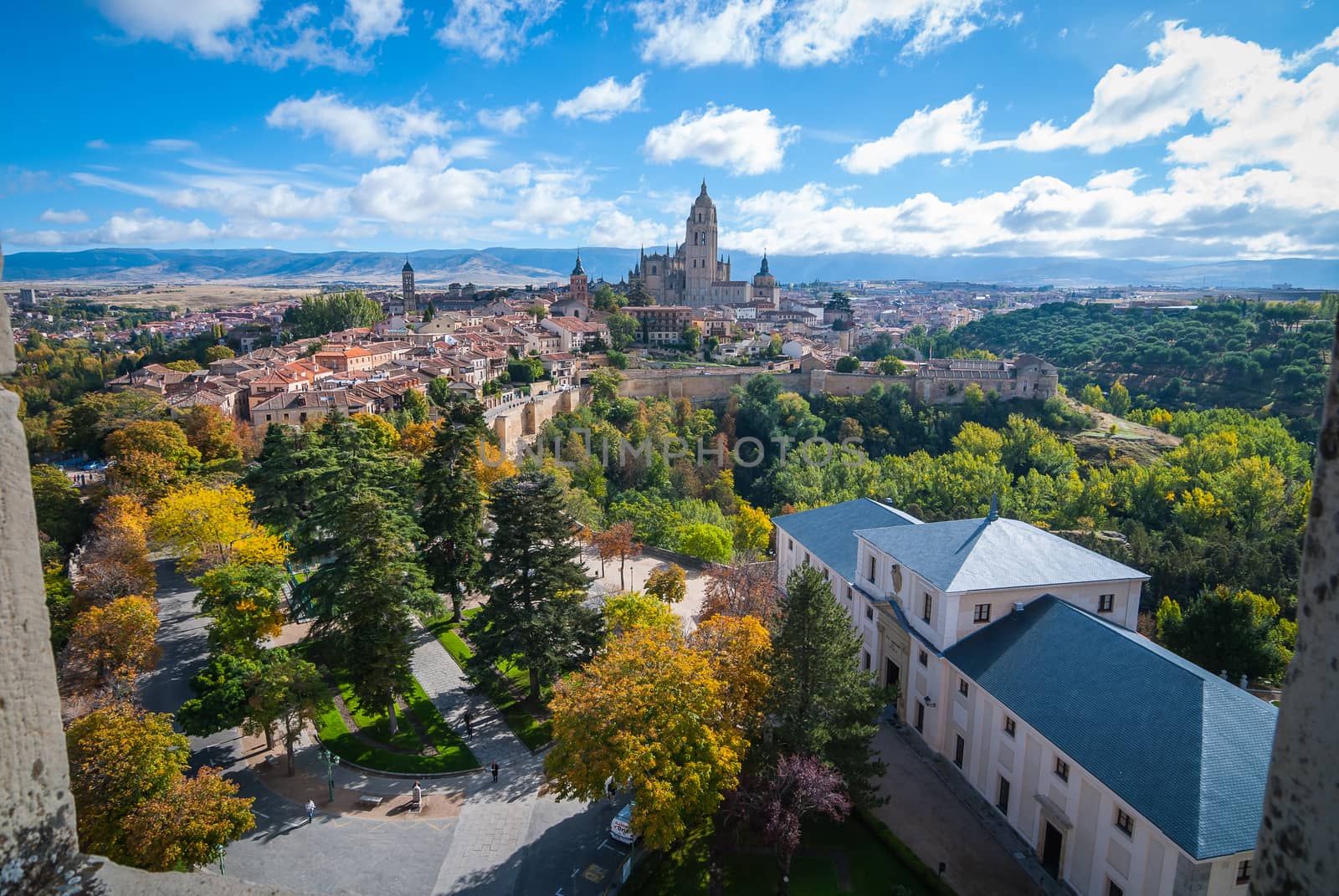 Rural and countryside Segovia, Spain.