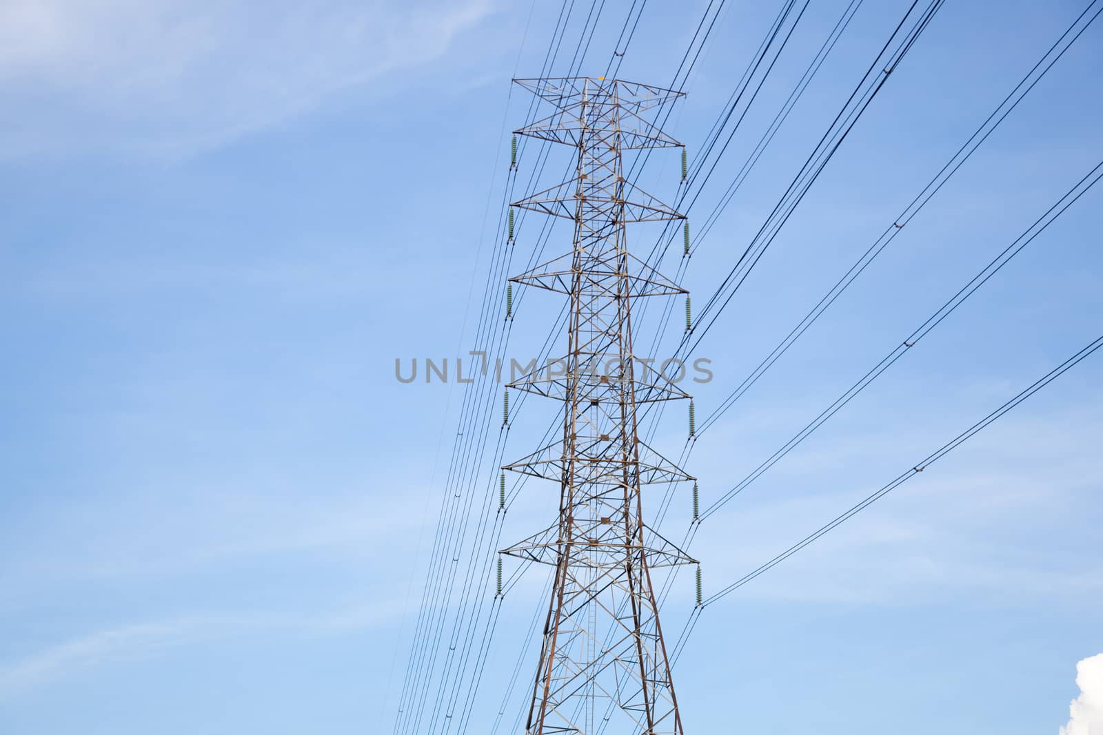 High voltage electricity pylon by a454