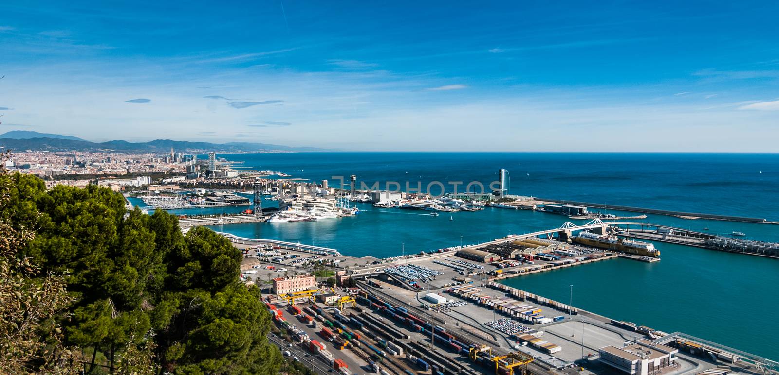 Port of Barcelona by valleyboi63