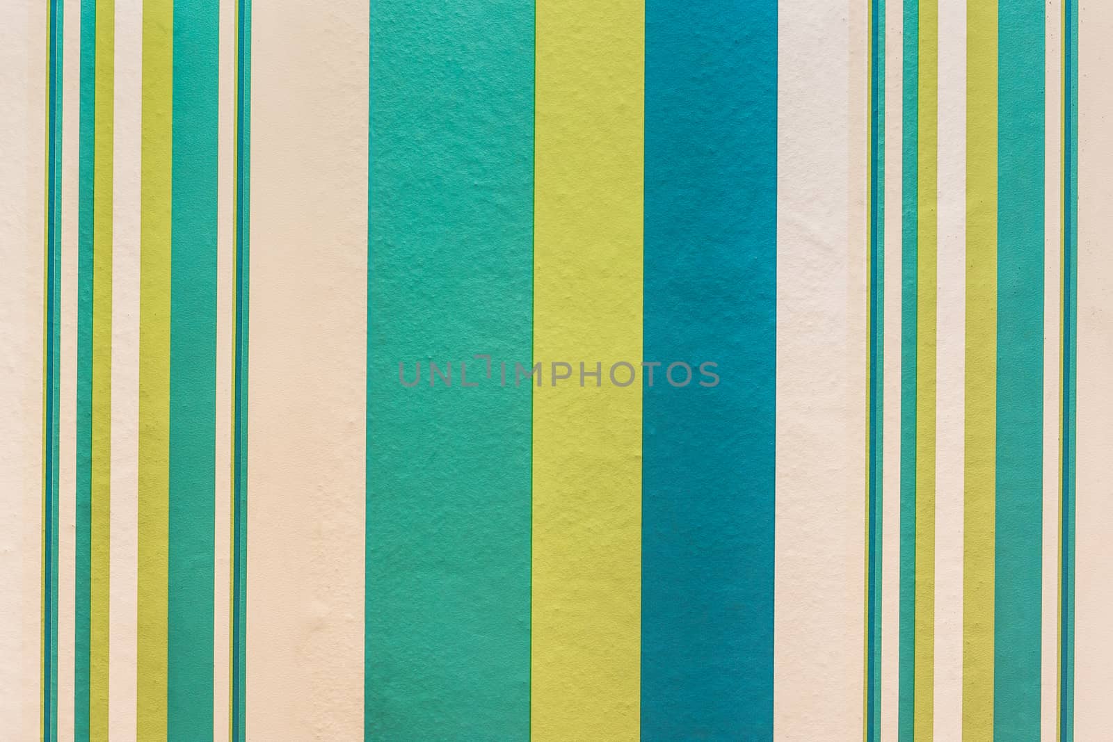 Abstract colorful vintage background with stripe pattern on wall by FrameAngel