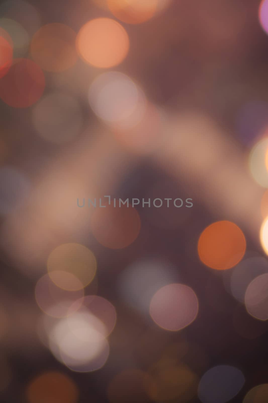 Abstract Bokeh blurred color light can use background