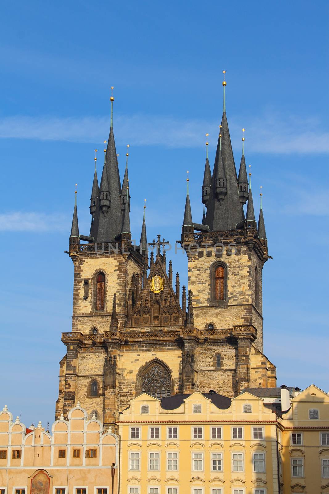 Church of our Lady Tyn in Prague, Old Town 