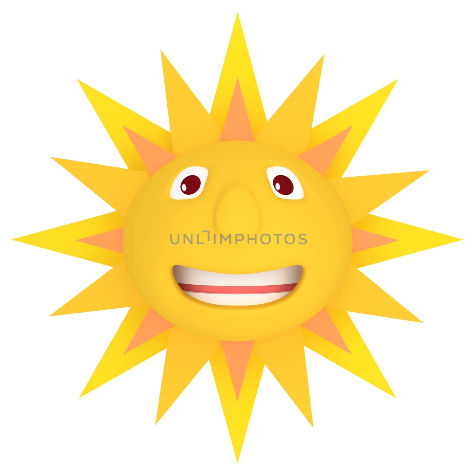 Happy Sun by darrenwhittingham