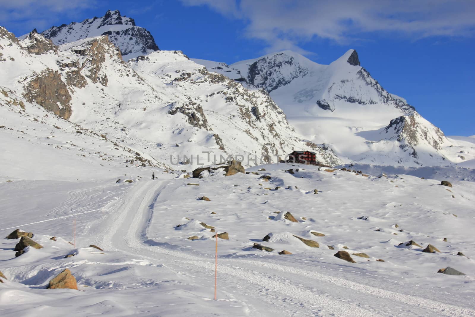 Mountains in Zermatt, Switzerland