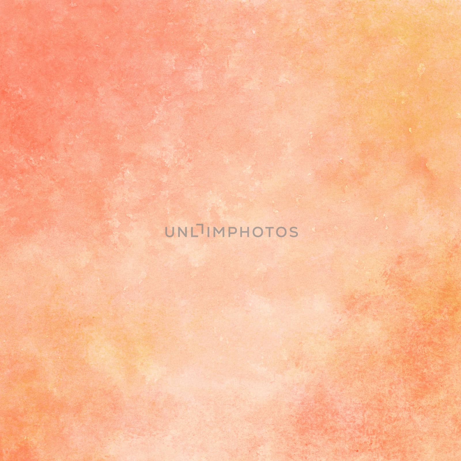 peach and orange watercolor texture background, hand painted by nubephoto