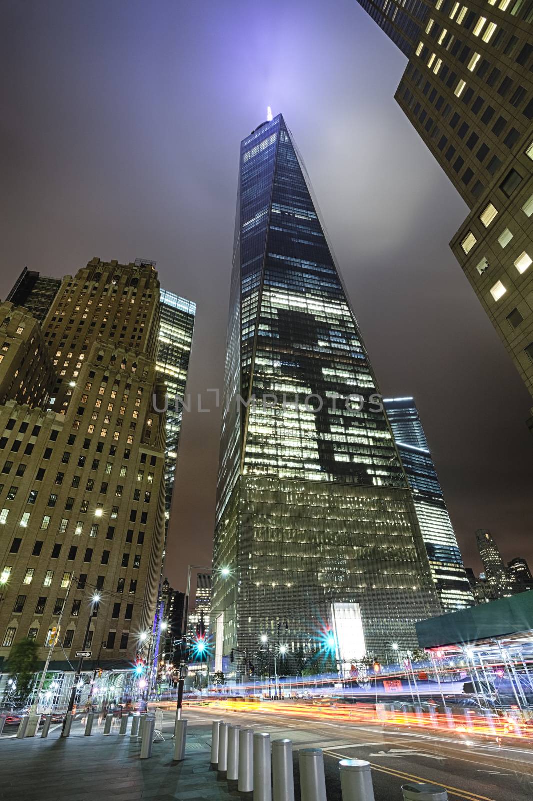 New York, USA -  Freedom Tower in Lower Manhattan by hanusst
