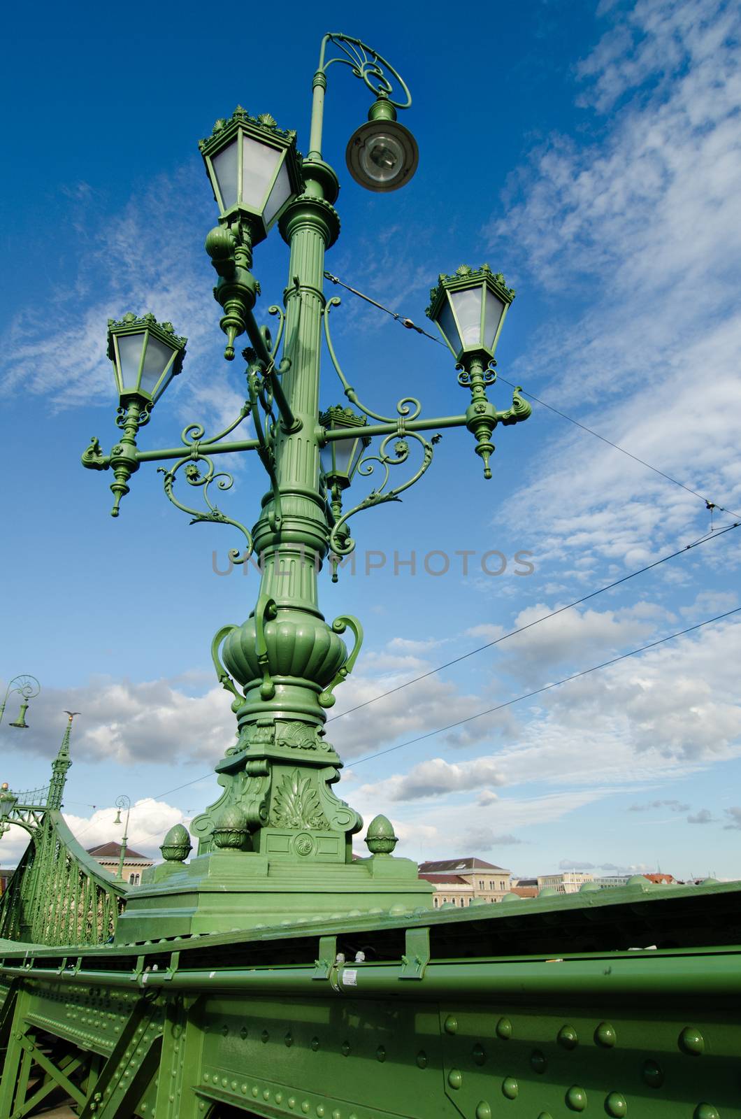 Liberty bridge in Budapest, Hungary by sarkao