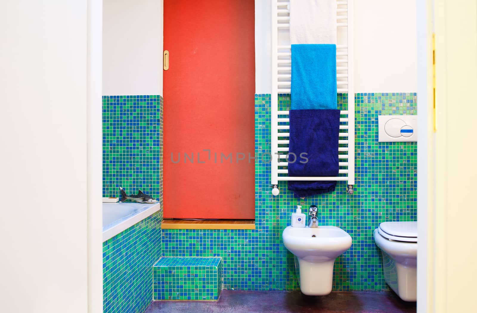 View of bath room in the apartment