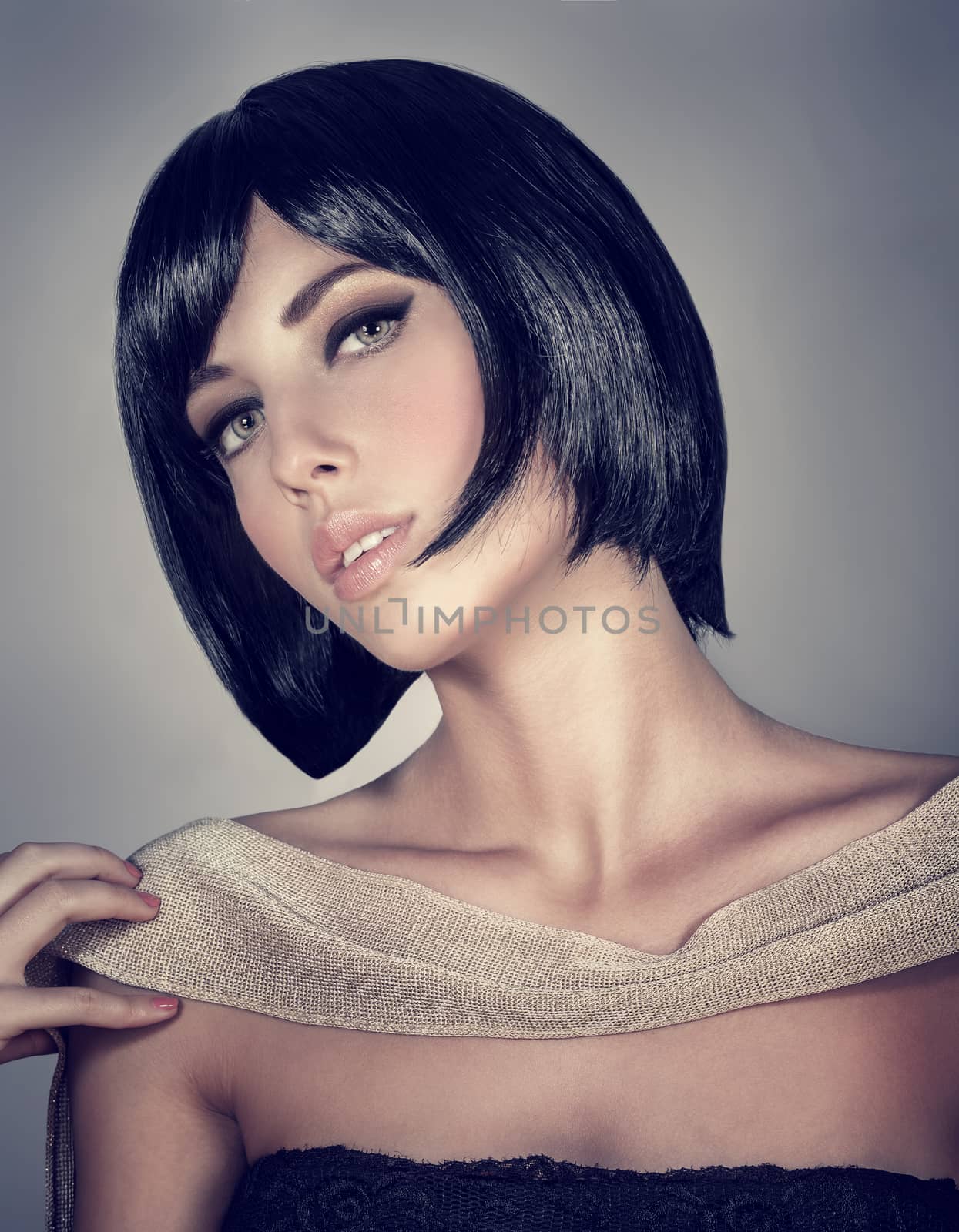 Fashion model portrait by Anna_Omelchenko