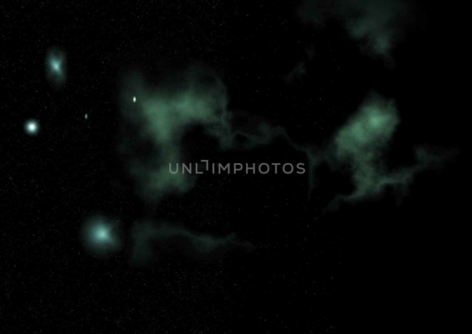 Far being shone nebula and star field against space. "Elements of this image furnished by NASA".