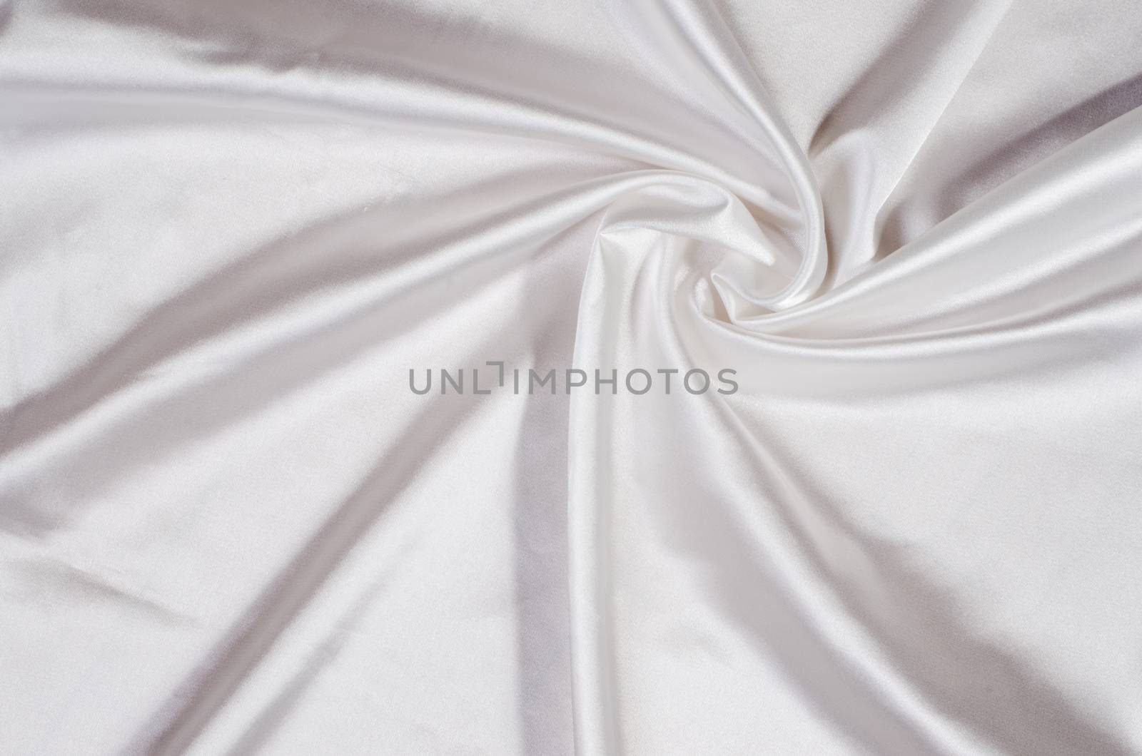 white silk satin fabric