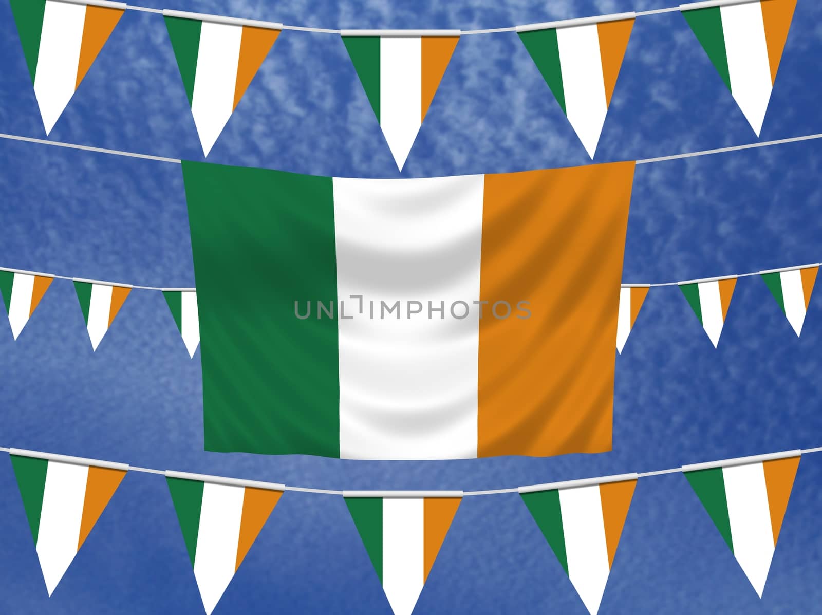 Irish Flags by darrenwhittingham
